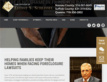 Tablet Screenshot of foreclosuredefenseinny.com